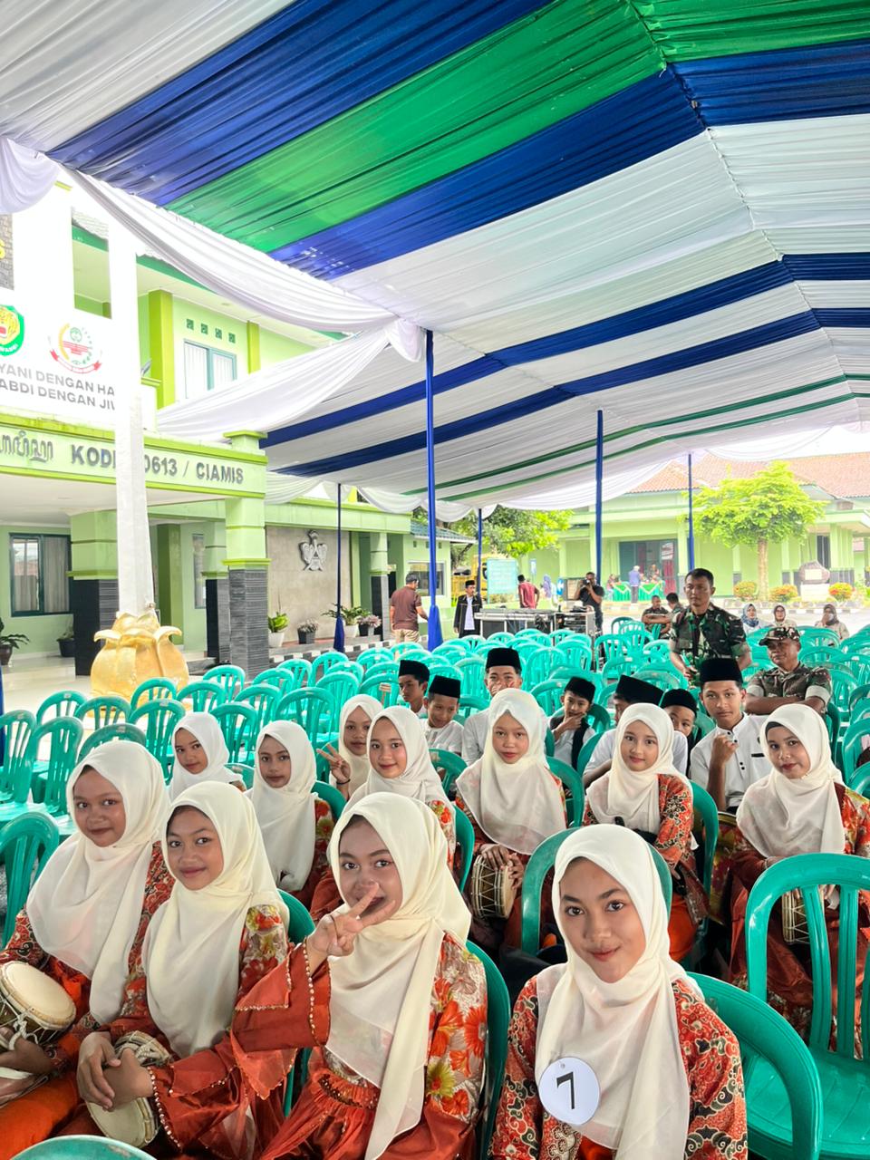 Lomba Marawis Siswa/i MI Plus Al Hidayah Cimari dalam rangka Semarak Ramadhan 1447 H Ciamis dan Kota Banjar tingkat KODIM 0613/Ciamis - foto 1